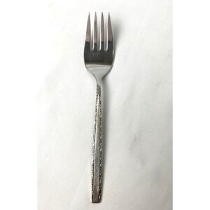 Oneida Community "Via Roma" Cold Meat Fork Stainless Flatware Serving Piece